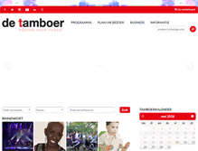 Tablet Screenshot of detamboer.nl